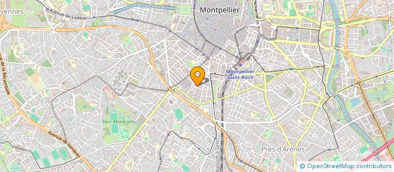 localisation de l'entreprise MADAME BRIGITTE CHOPLAIN à MONTPELLIER