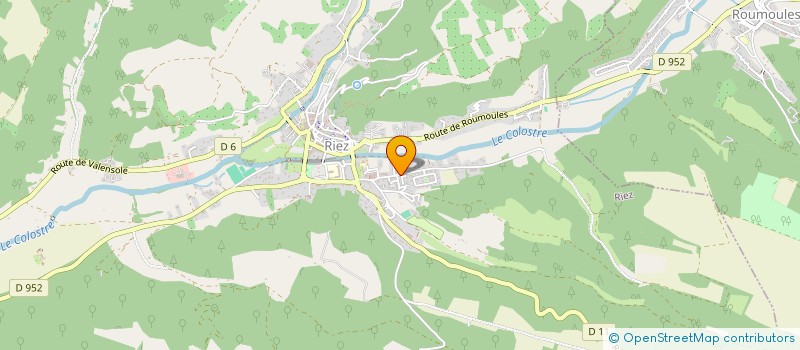 localisation de l'entreprise MADAME BRIGITTE CLERC à RIEZ