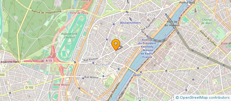 localisation de l'entreprise MADAME BRIGITTE COING  PARIS