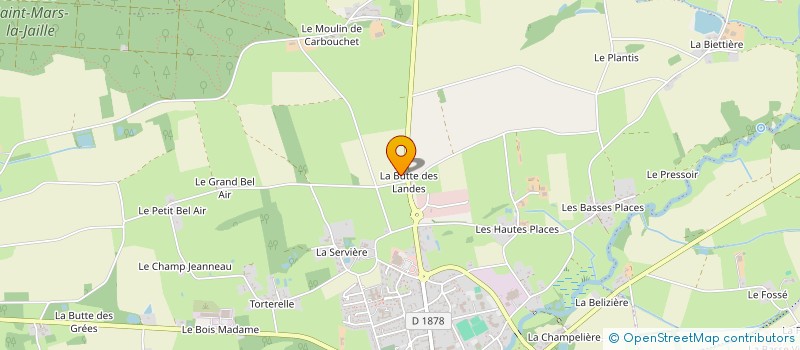 localisation de l'entreprise MADAME BRIGITTE COLAS à VALLONS-DE-L'ERDRE
