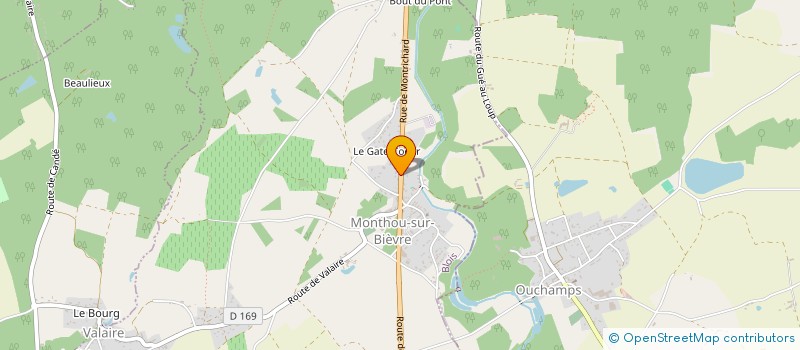 localisation de l'entreprise MADAME BRIGITTE COLIN  MONTHOU-SUR-BIEVRE