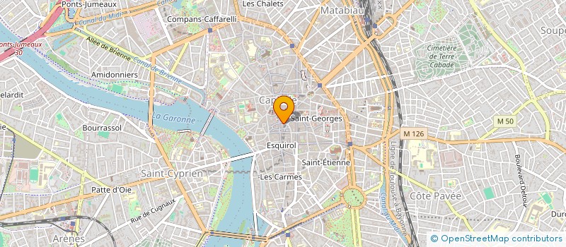 localisation de l'entreprise MADAME BRIGITTE COMBE à TOULOUSE
