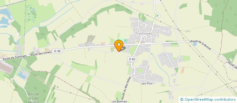 localisation de l'entreprise MADAME BRIGITTE CONNAULT  TRAMOYES