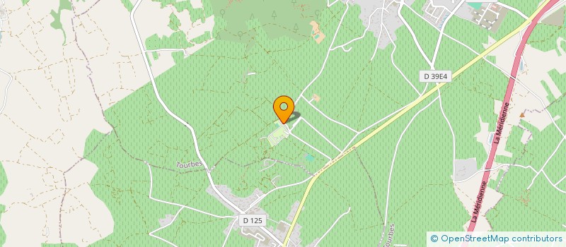 localisation de l'entreprise MADAME BRIGITTE COSTE  TOURBES