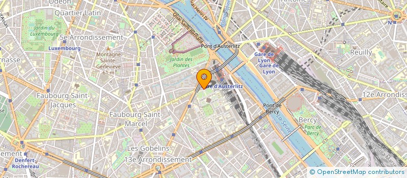 localisation de l'entreprise MADAME BRIGITTE COUILLARD  PARIS