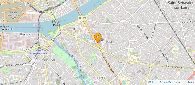 localisation de l'entreprise MADAME BRIGITTE COUSIN  NANTES