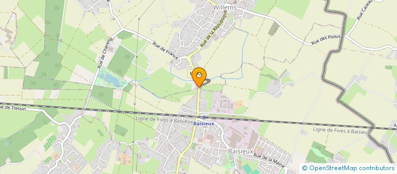 localisation de l'entreprise MADAME BRIGITTE COUSIN  WILLEMS