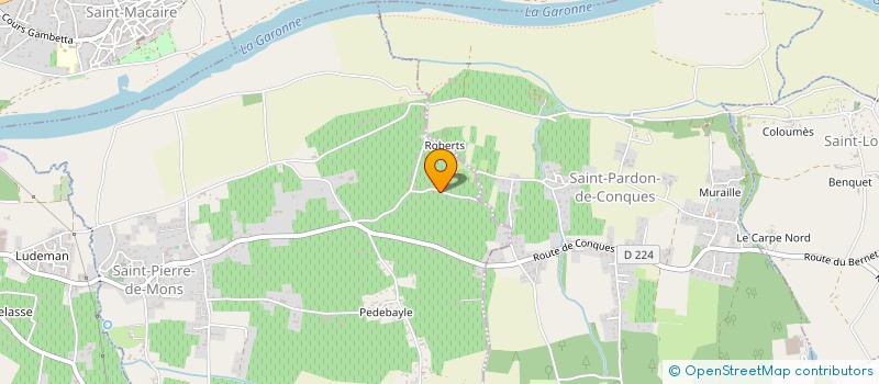 localisation de l'entreprise MADAME BRIGITTE COUTHURES  SAINT-PIERRE-DE-MONS