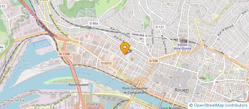 localisation de l'entreprise MADAME BRIGITTE CRAMESNIL à ROUEN