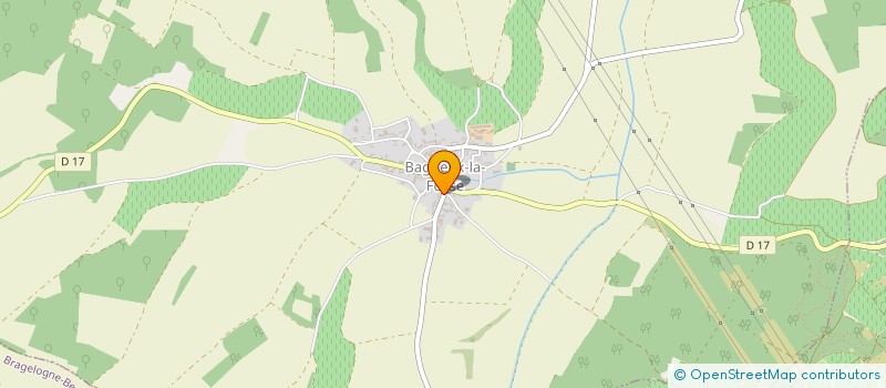 localisation de l'entreprise MADAME BRIGITTE CREMOUX à BAGNEUX-LA-FOSSE