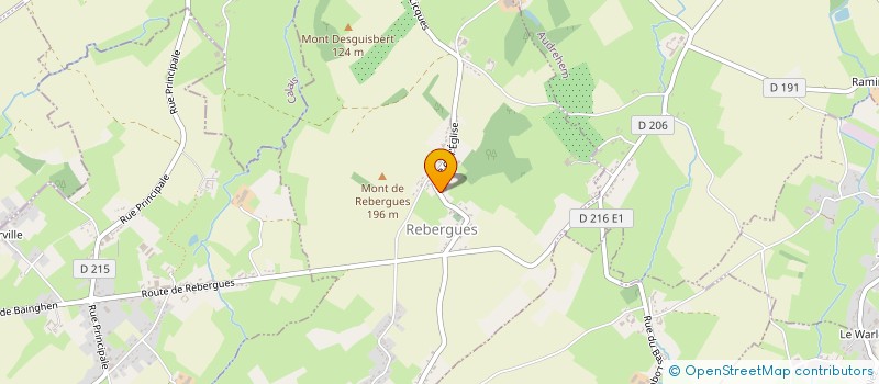 localisation de l'entreprise MADAME BRIGITTE CROQUELOIS  ESCUILLES