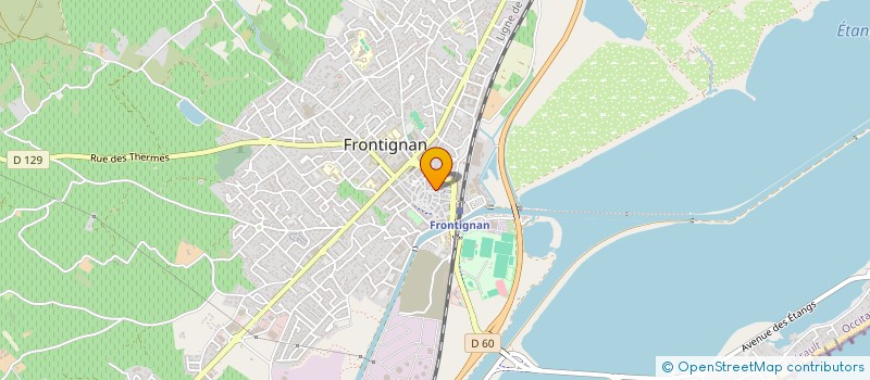 localisation de l'entreprise MADAME BRIGITTE DARTIS à FRONTIGNAN