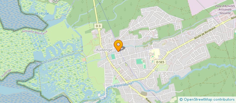 localisation de l'entreprise MADAME BRIGITTE DAULEE  AUDENGE
