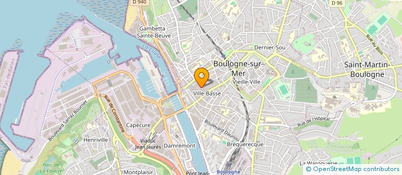 localisation de l'entreprise MADAME BRIGITTE DAVIGNON à BOULOGNE-SUR-MER