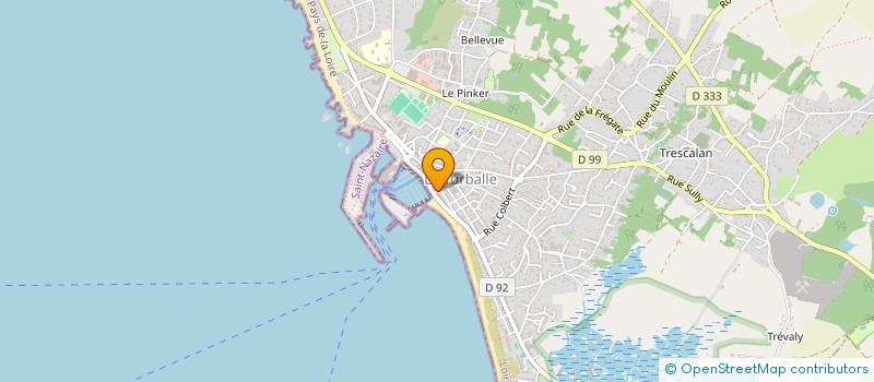 localisation de l'entreprise MADAME BRIGITTE DE CHABALLIER  LA TURBALLE