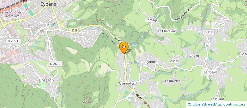 localisation de l'entreprise MADAME BRIGITTE DE JESUS  BRIE-ET-ANGONNES