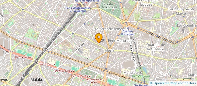 localisation de l'entreprise MADAME BRIGITTE DE MEHERENC DE SAINT PIERRE  PARIS