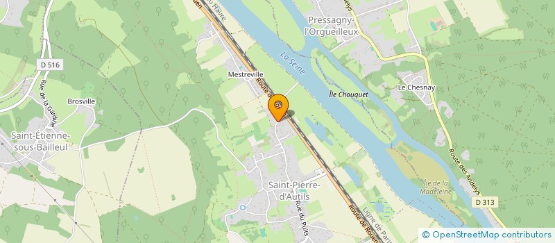 localisation de l'entreprise MADAME BRIGITTE DELAHODDE  LA CHAPELLE-LONGUEVILLE