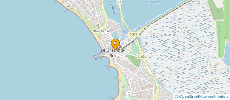 localisation de l'entreprise MADAME BRIGITTE DELRIEU à LE GRAU-DU-ROI