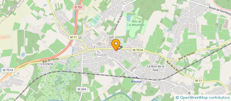 localisation de l'entreprise MADAME BRIGITTE DELYS à BOUAYE