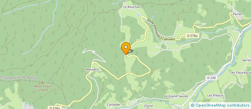 localisation de l'entreprise MADAME BRIGITTE DENISE FOUREL  SATILLIEU