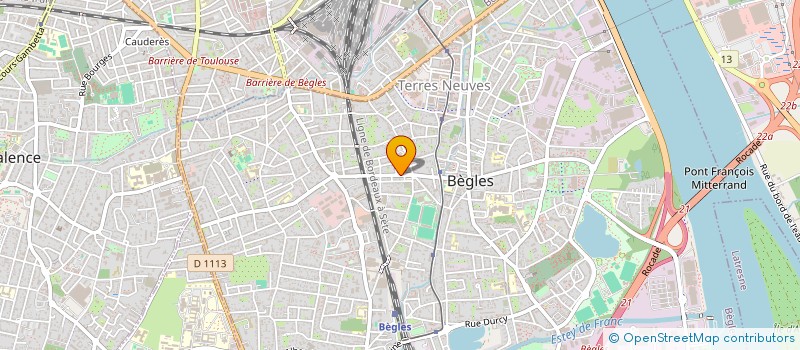 localisation de l'entreprise MADAME BRIGITTE DEVIGNES à BEGLES