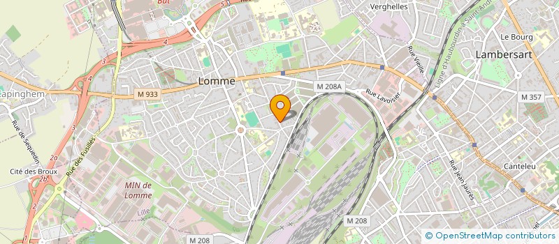 localisation de l'entreprise MADAME BRIGITTE DHENNIN à LILLE