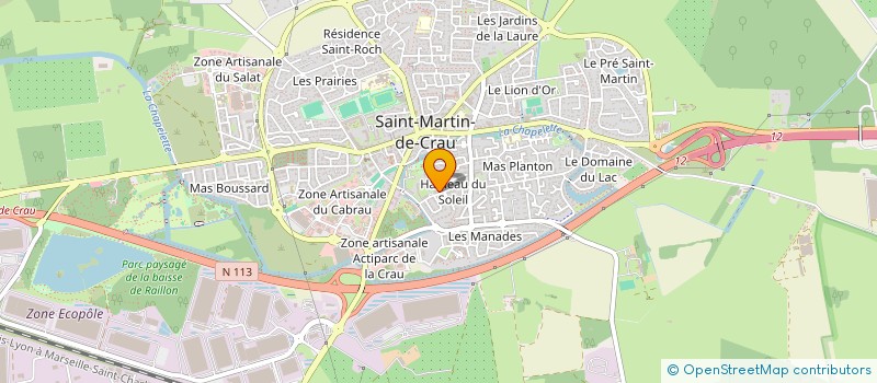 localisation de l'entreprise MADAME BRIGITTE DOHEN à SAINT-MARTIN-DE-CRAU