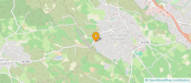 localisation de l'entreprise MADAME BRIGITTE DOUTE  SAINT-GEORGES-D'ORQUES