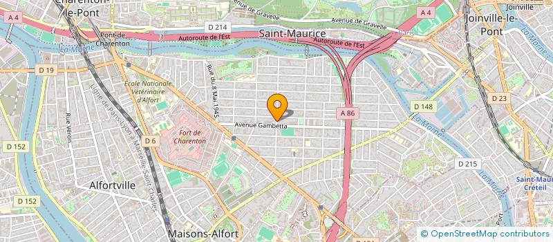 localisation de l'entreprise MADAME BRIGITTE DUBOIS à MAISONS-ALFORT