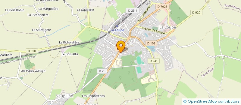 localisation de l'entreprise MADAME BRIGITTE DUGAIL à BELHOMERT-GUEHOUVILLE