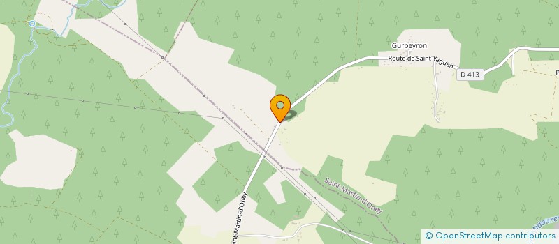 localisation de l'entreprise MADAME BRIGITTE DUPUY  SAINT-MARTIN-D'ONEY