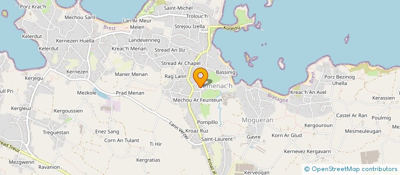 localisation de l'entreprise MADAME BRIGITTE DURAND  GUISSENY