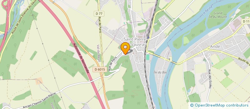 localisation de l'entreprise MADAME BRIGITTE DURAND-RIVAL à SAINT-ETIENNE-DU-VAUVRAY