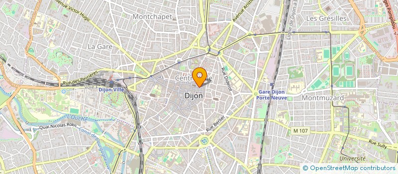 localisation de l'entreprise MADAME BRIGITTE DURIEUX à DIJON