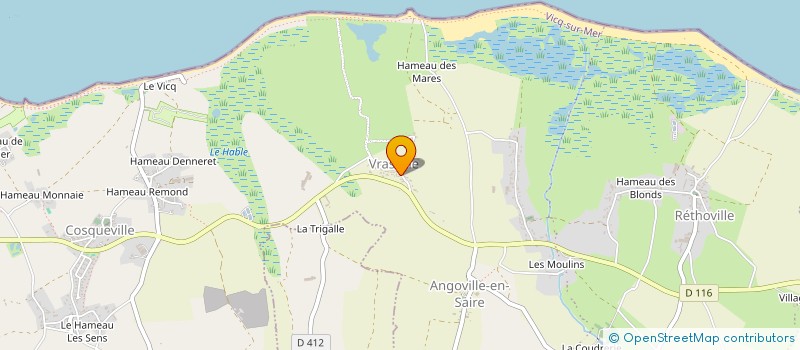 localisation de l'entreprise MADAME BRIGITTE DUVAL  VICQ-SUR-MER