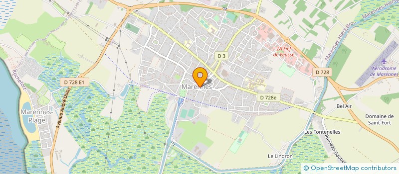 localisation de l'entreprise MADAME BRIGITTE EICHLER à MARENNES-HIERS-BROUAGE