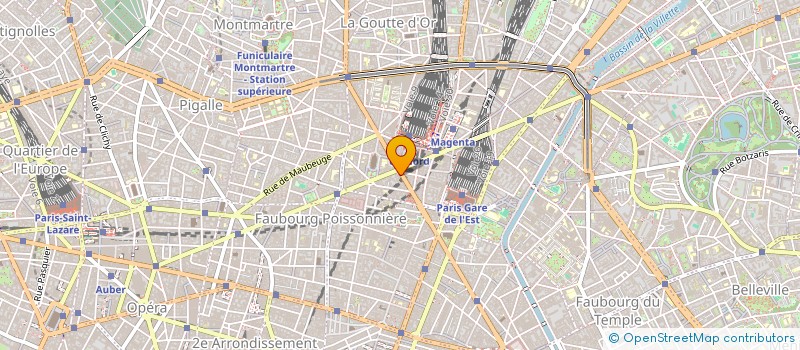 localisation de l'entreprise MADAME BRIGITTE ELISABETH CATHALA  PARIS