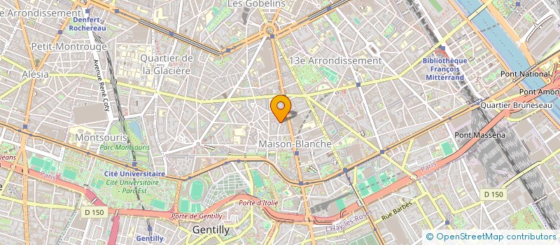 localisation de l'entreprise MADAME BRIGITTE ENGERER  PARIS