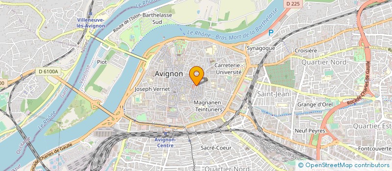 localisation de l'entreprise MADAME BRIGITTE EQUOY  AVIGNON