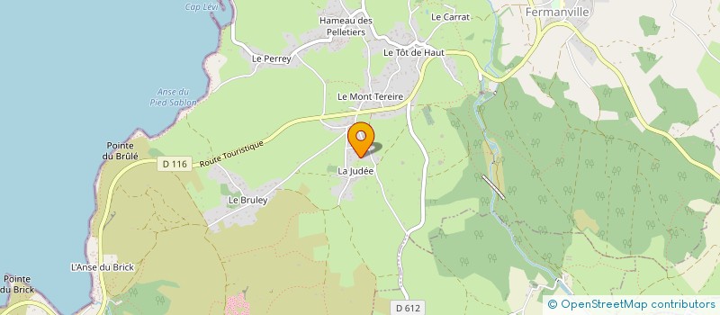 localisation de l'entreprise MADAME BRIGITTE EUSTACHE  FERMANVILLE