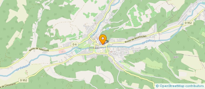 localisation de l'entreprise MADAME BRIGITTE FERRARI à RIEZ