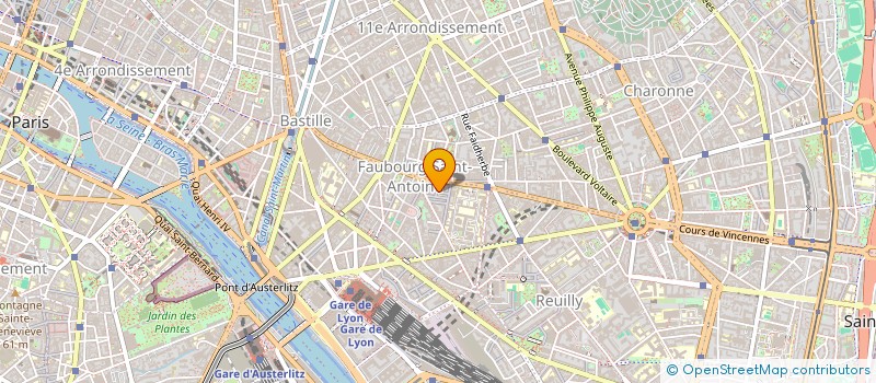 localisation de l'entreprise MADAME BRIGITTE FERRY  PARIS