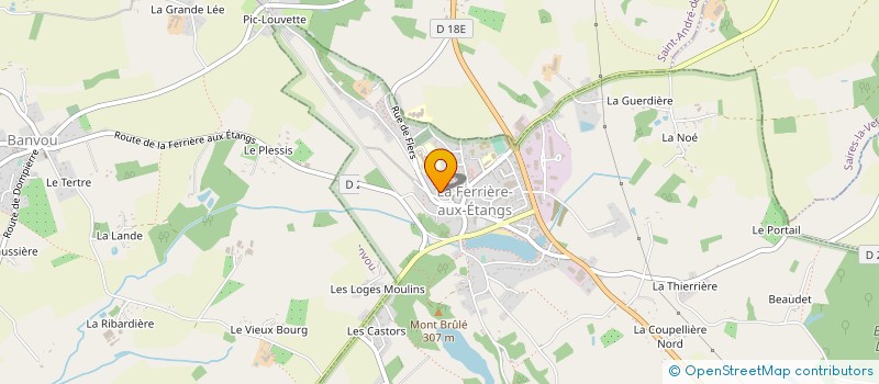 localisation de l'entreprise MADAME BRIGITTE FLEURY à BANVOU