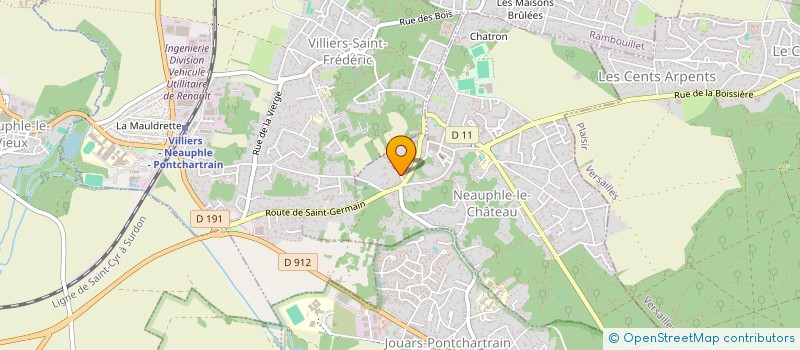 localisation de l'entreprise MADAME BRIGITTE FOUQUET à VILLIERS-SAINT-FREDERIC