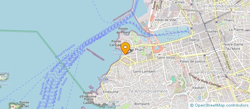 localisation de l'entreprise MADAME BRIGITTE FOURMEAUX à MARSEILLE