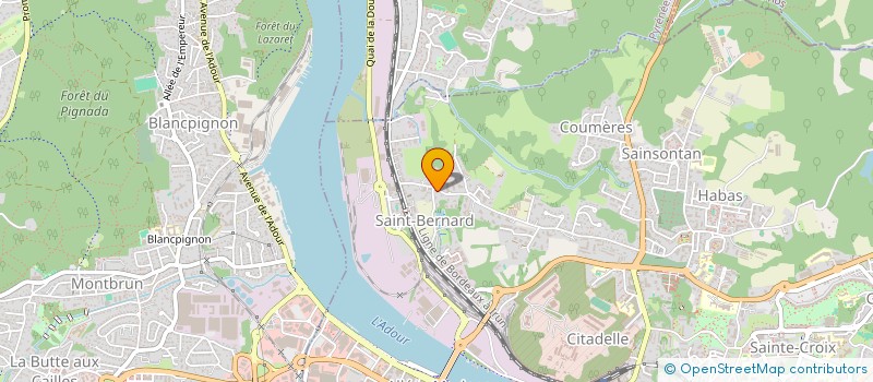 localisation de l'entreprise MADAME BRIGITTE FOURMENT à BAYONNE