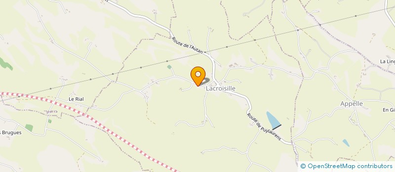 localisation de l'entreprise MADAME BRIGITTE FRAUCIEL  CUQ-TOULZA