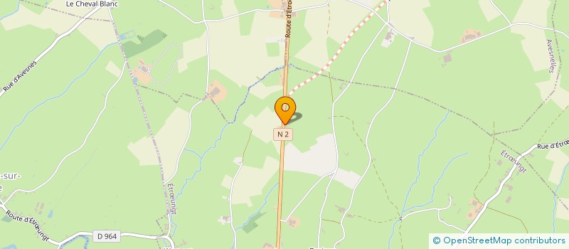 localisation de l'entreprise MADAME BRIGITTE FROMENT  ETRUNGT