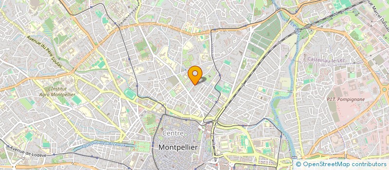 localisation de l'entreprise MADAME BRIGITTE FUENTES à MONTPELLIER